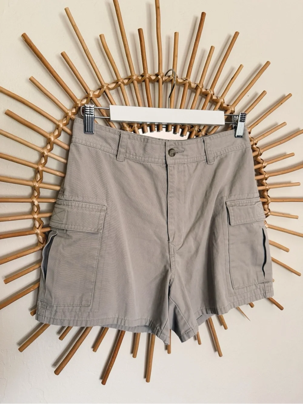 J. Crew High-Waist Cargo Shorts